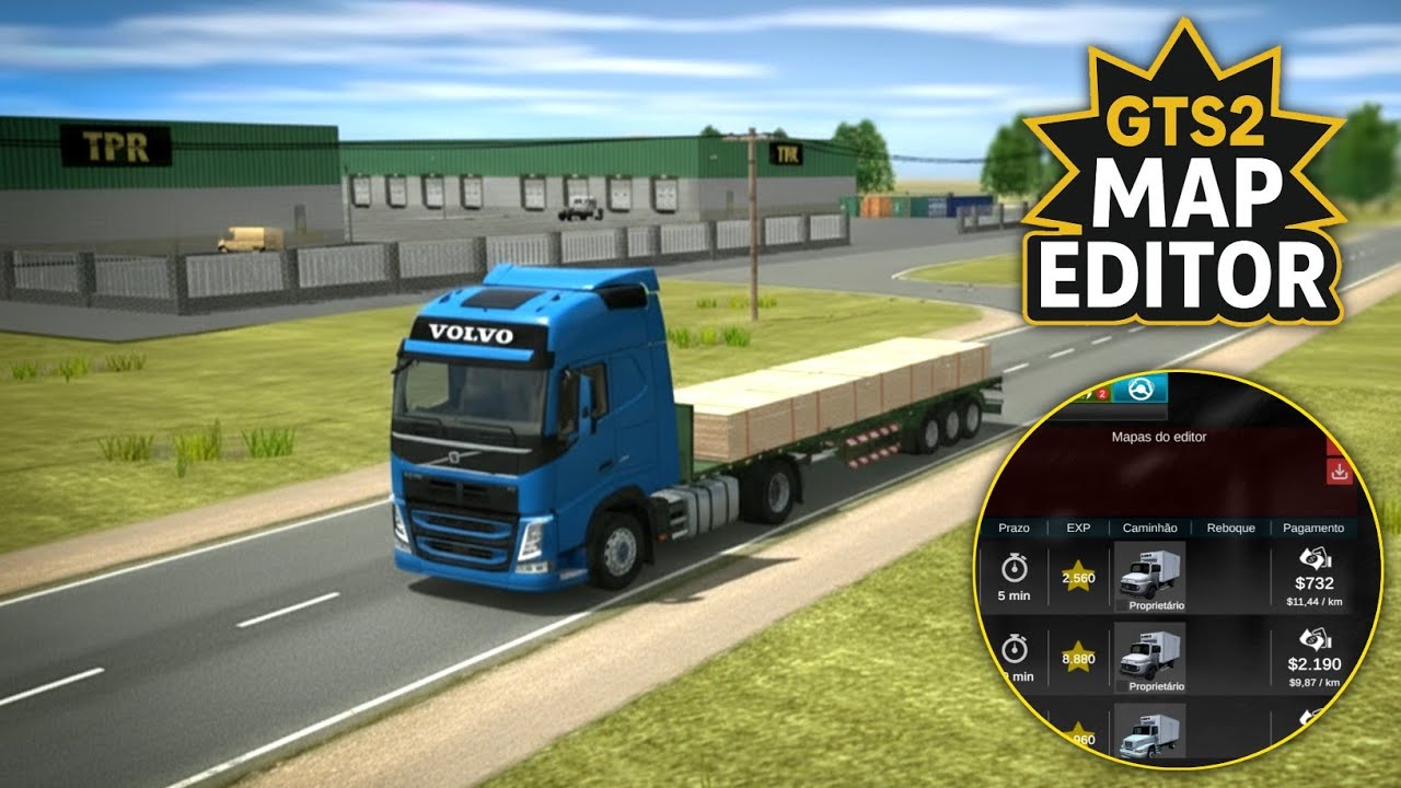 GTS 2- COMO ADICIONAR MAPAS NO GRAND TRUCK SIMULATOR 2 (ANDROID/IOS)