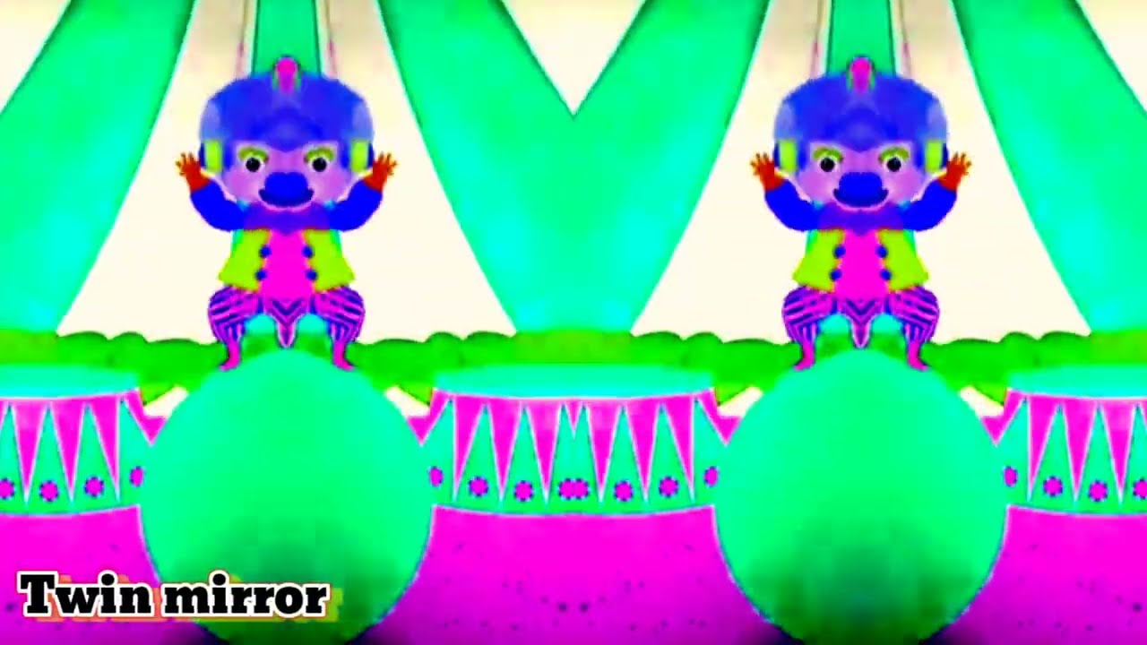 Clown Dancing & Balancing //Sponsored By Gamavision Csupo Effects