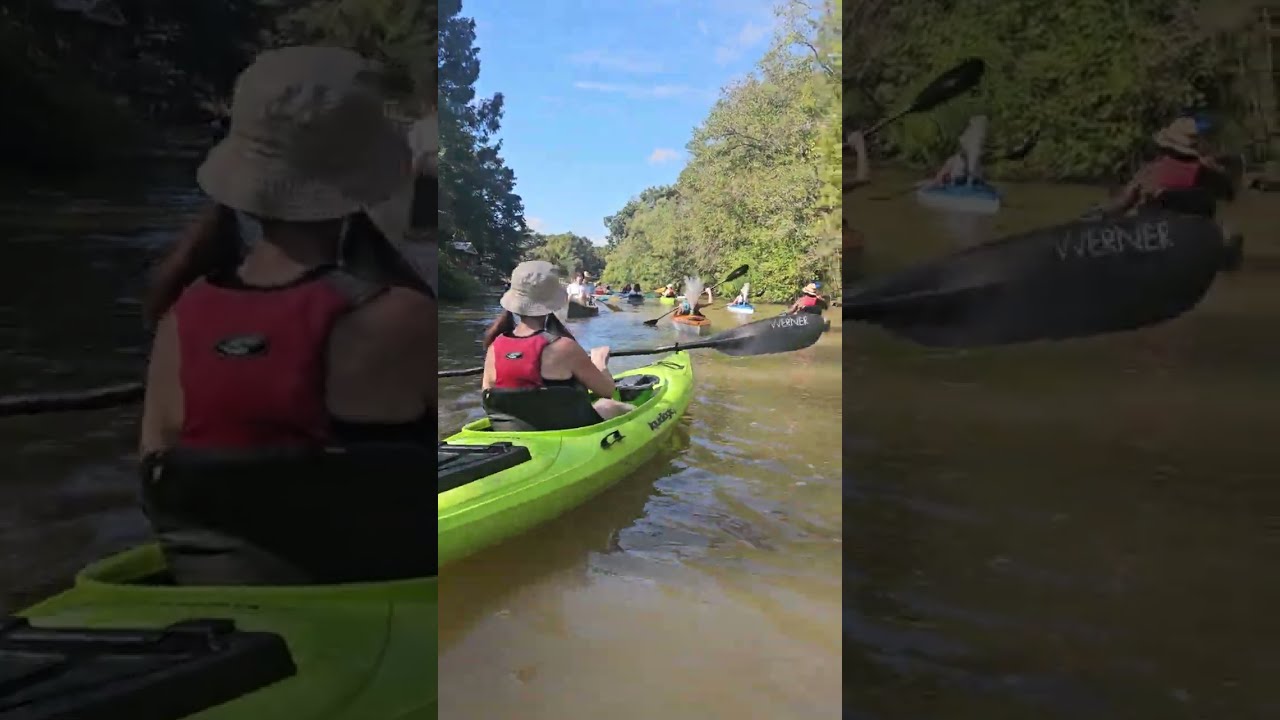 Shake Your Trailfeather 🪶  #louisiana #festival #kayak #kayaking #bayoulife 
