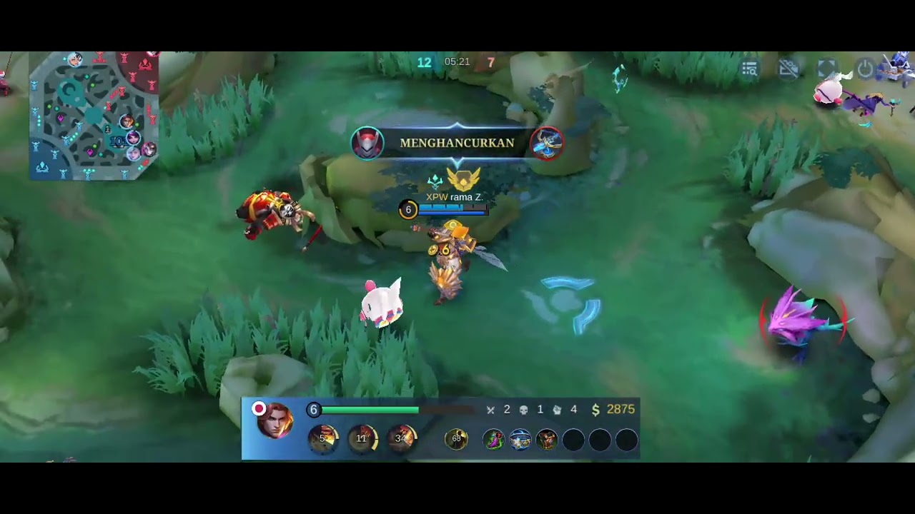 Tigreal bertahan dan menyerang#mobilelegends #videogames#viral 