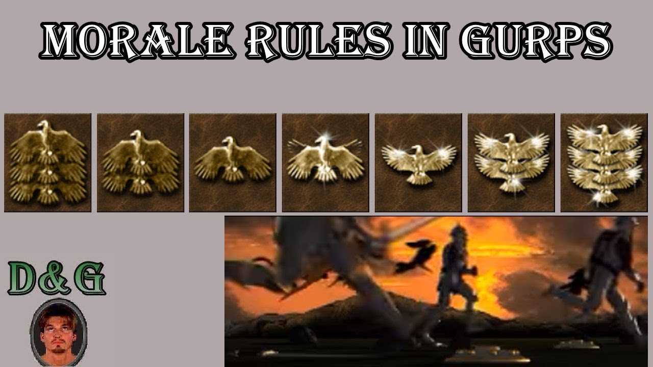Morale Rules in GURPS