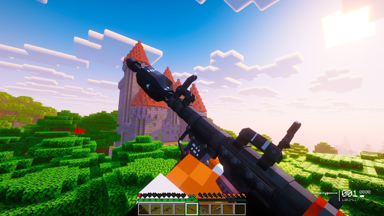 Assault on the Pillager Castle – Minecraft Modern Warfare Battle 💥