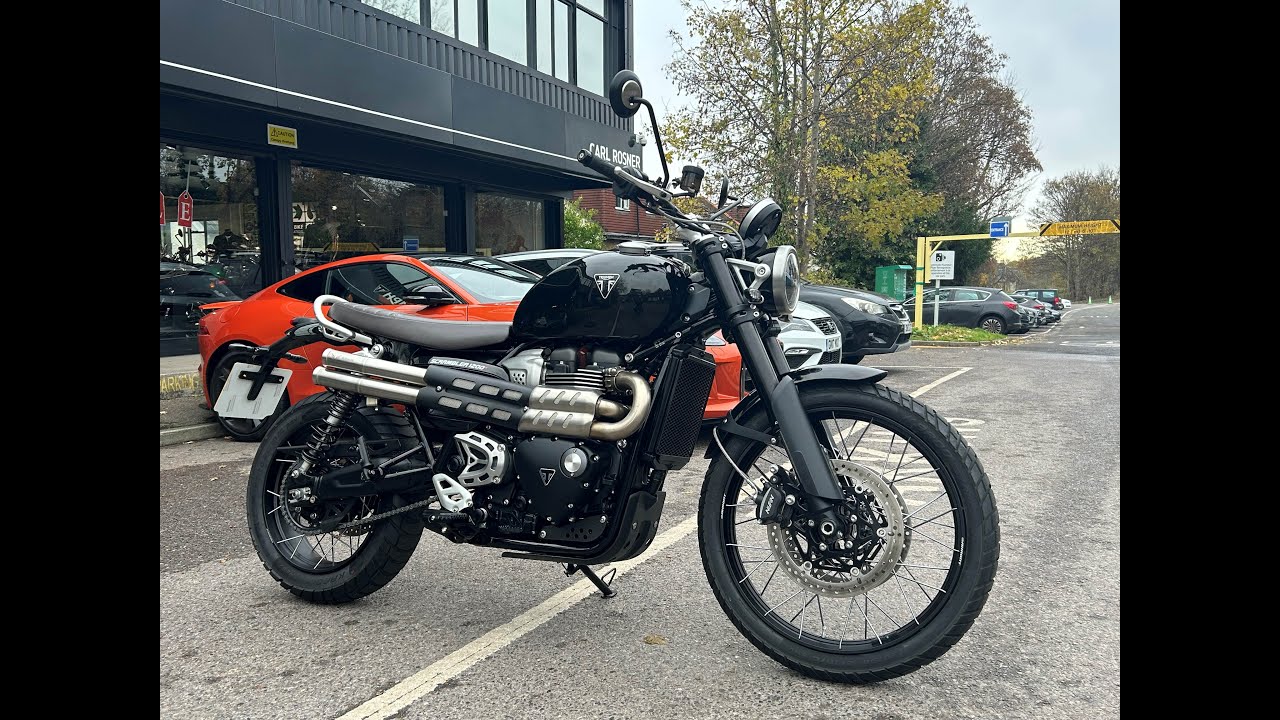 TRIUMPH SCRAMBLER 1200X, 2024, 2093 MILES