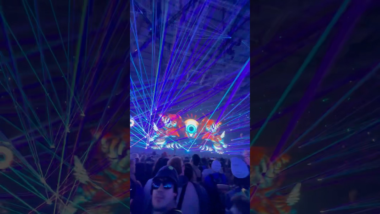 Excision LASERS WALL Satellite by Brainrack @ Thunderdome 2025 Tacoma Dome Seattle