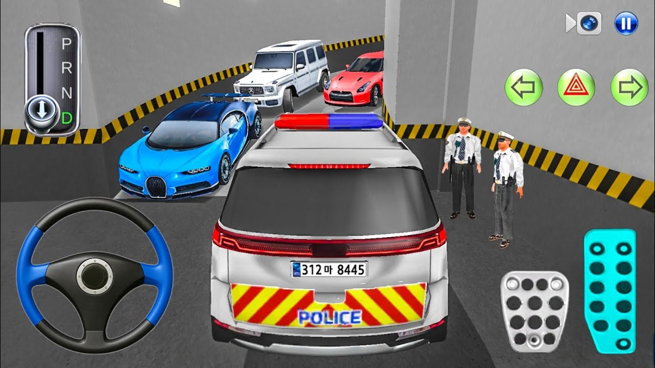 New Kia Carnival FBI Car Stuck For Parking - Car Parking Gameplay Android iOS - 3D Driving Class