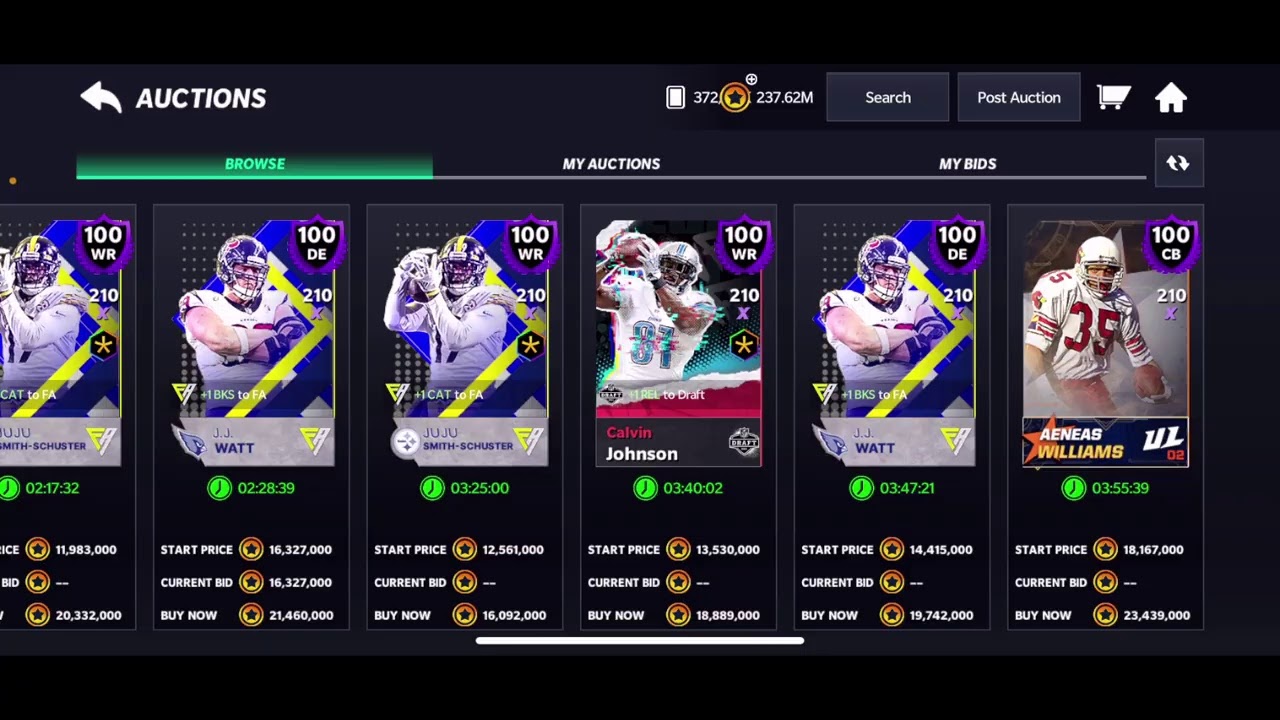 MADDEN MOBILE 21 SNIPING!