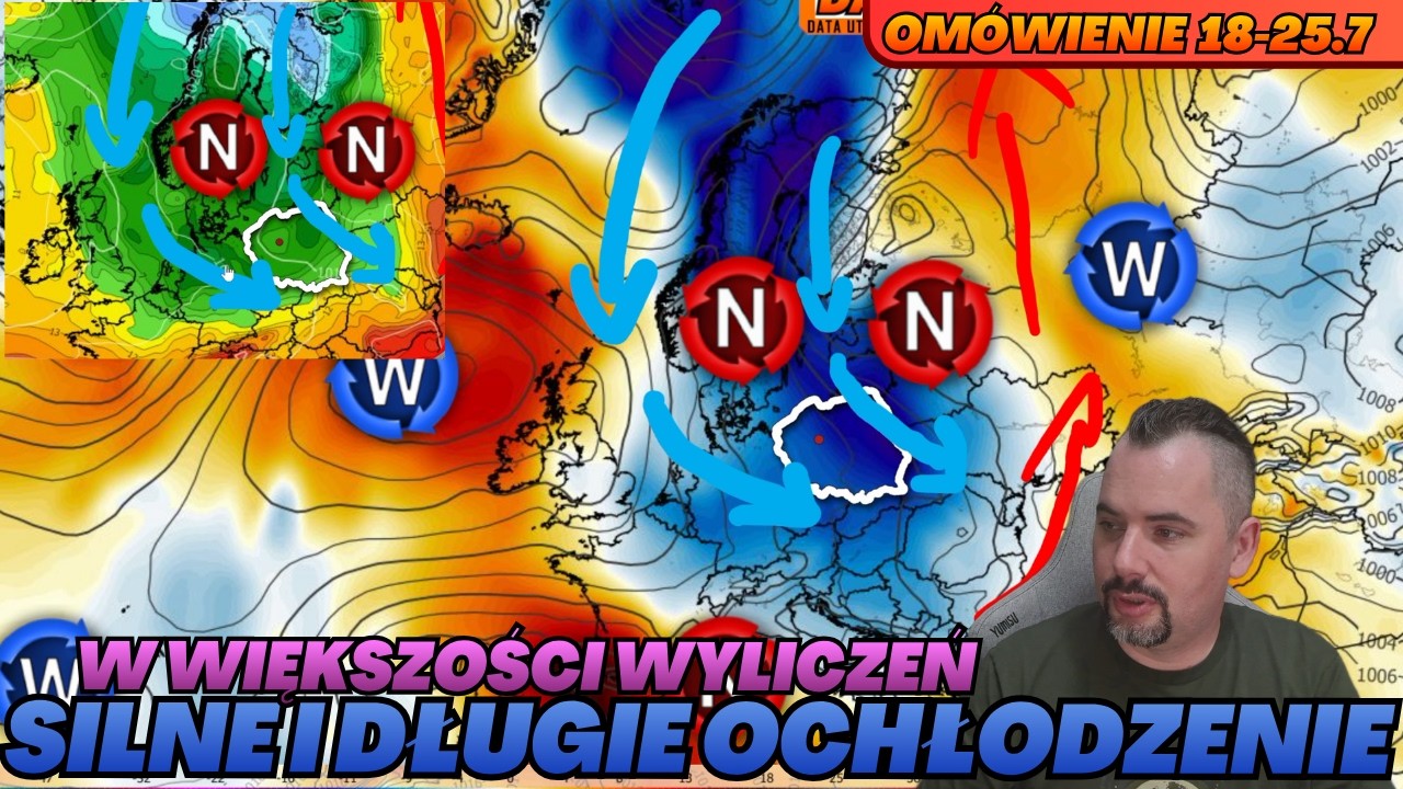 Dynamiczne i długie ochłodzenie od niedzieli w prognozach. Przegląd.