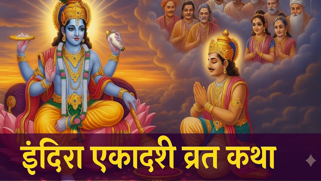 इंदिरा एकादशी व्रत कथा || indra ekadashi vrat katha || Sanatan Gatha || 