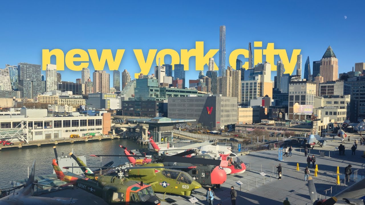 🇺🇸 new york city vlog | intrepid museum day, artifacts from world war II, walking thru history