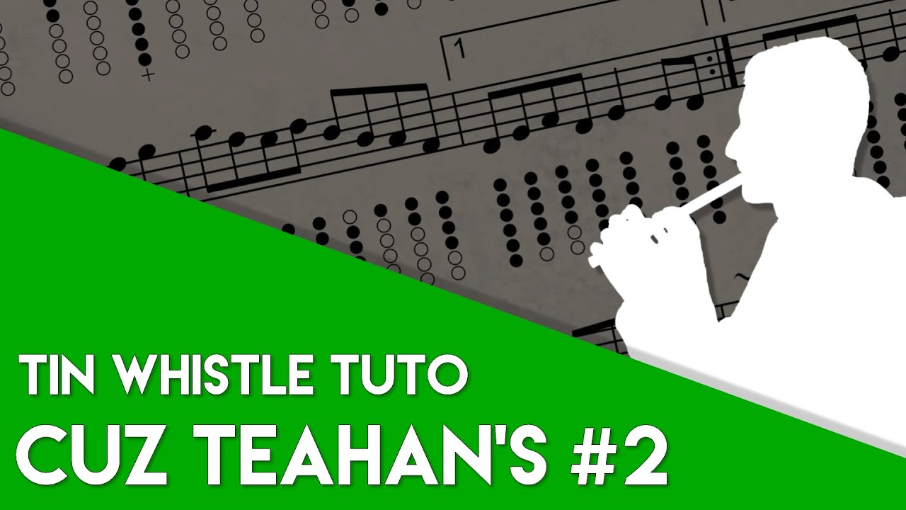 Tin Whistle Tuto - Cuz Teahan's #2 (Polka, Edor)
