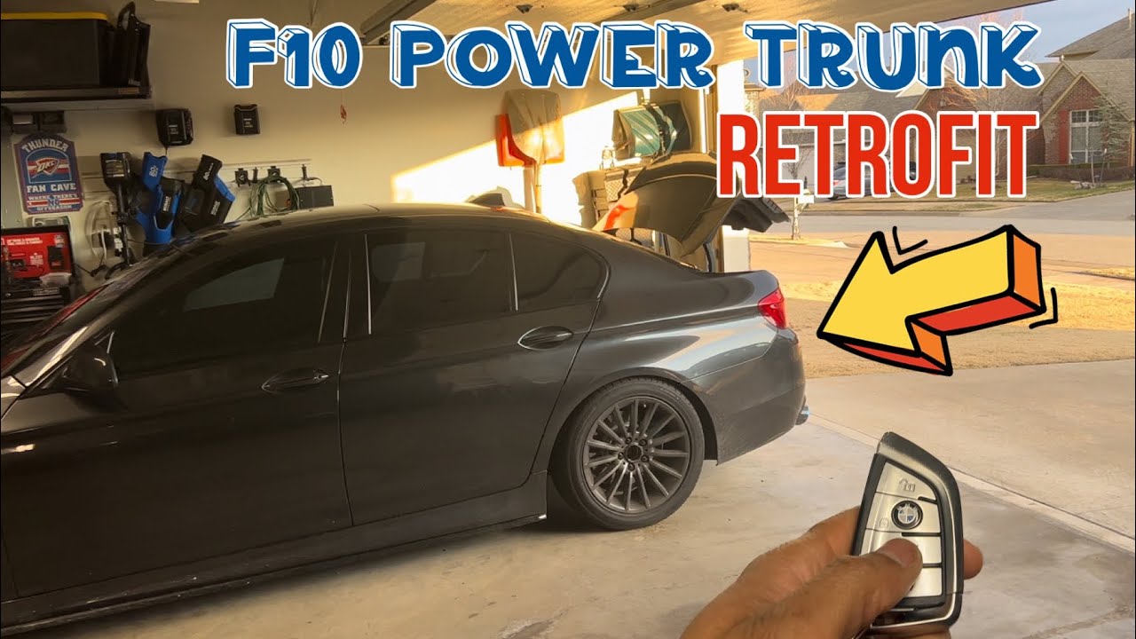 How to add a Power Trunk on a BMW F10