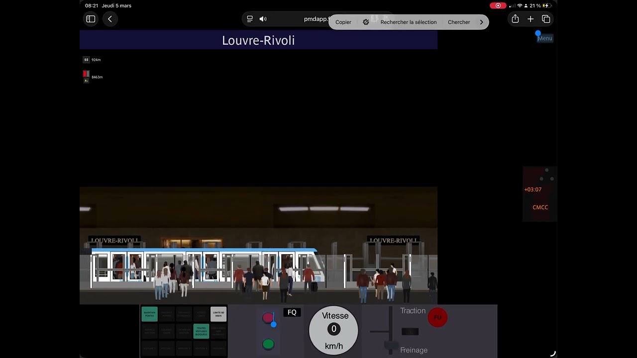 Métro 1 RATP 