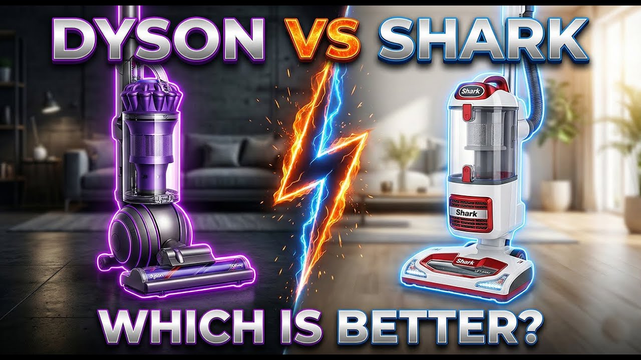 DYSON VS SHARK: The Ultimate Battle! Which Vacuum Is Actually Better?