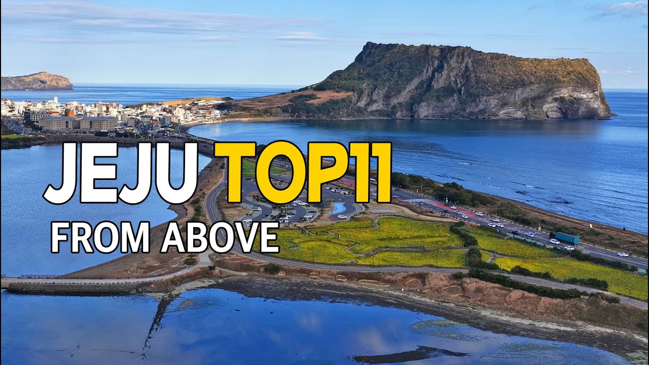 겨울에 만난 봄, 제주 필수 여행코스 TOP 11 | Drone 4K