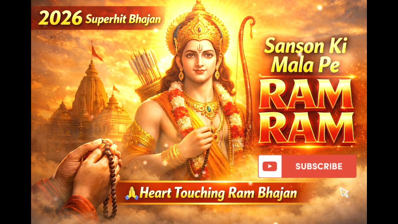 Sanson Ki Mala Pe Simrun Mai Ram Ram | 2026 Superhit Ram Bhajan | Latest Bhakti Song