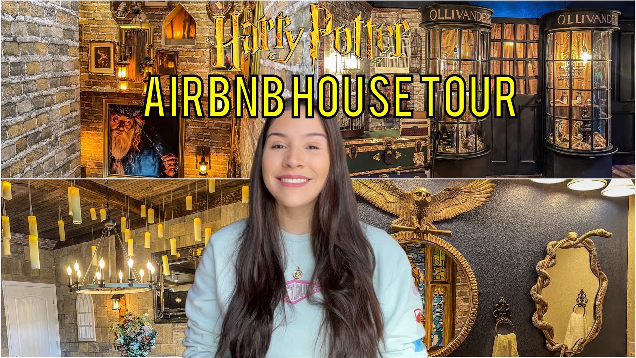 I STAYED IN A HARRY POTTER THEMED VACATION HOME | COMPLETE TOUR