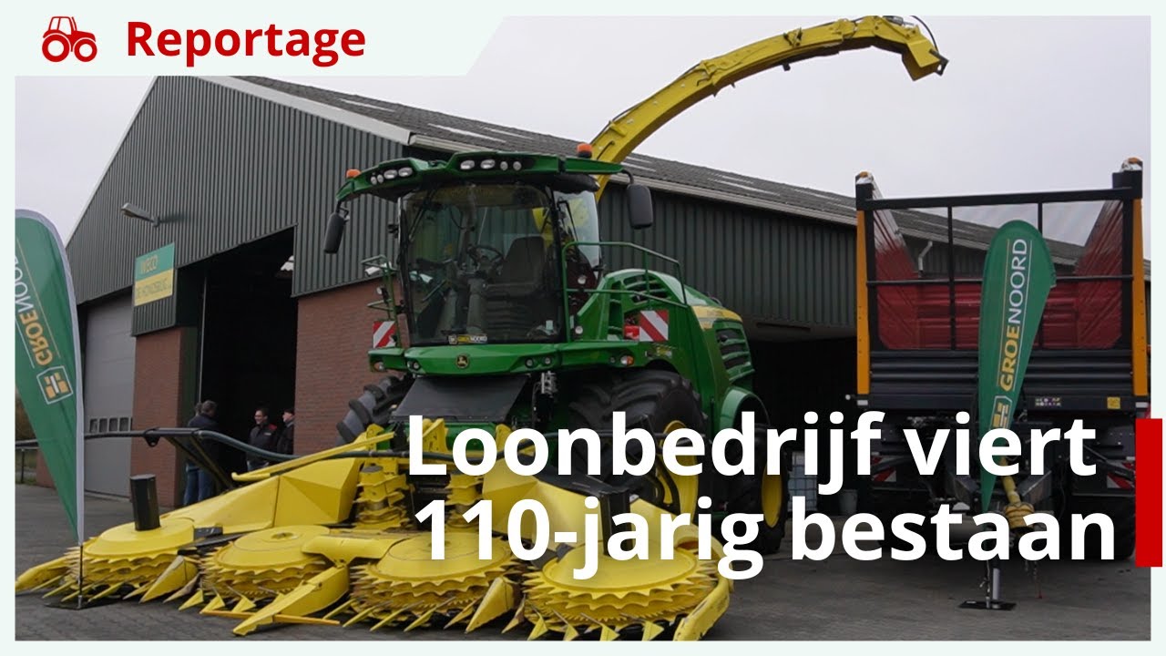 Loonbedrijf Weco De Hondsrug viert 110-jarig bestaan met open dag