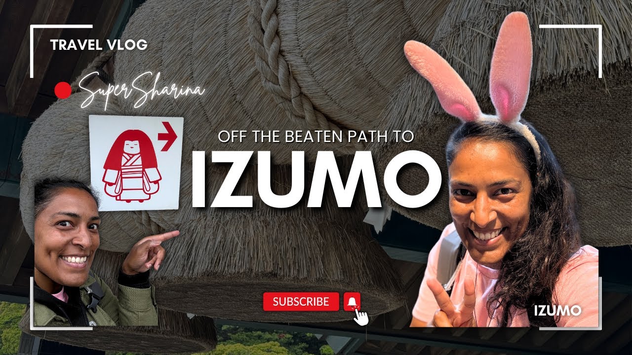 Exploring a Quiet Japanese Town and Izumo Taisha!