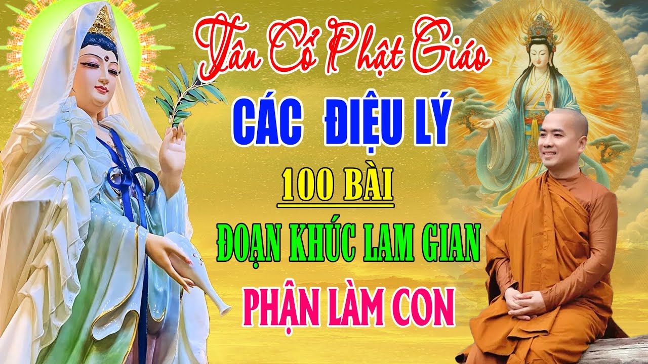 Tân Cổ Phật Giáo - Các Điệu Lý #ĐoạnKhúcLamGian #PhậnLàmCon -Tuyển Tập Hay Nhất 2023 -Cs Ân Thiên Vỹ