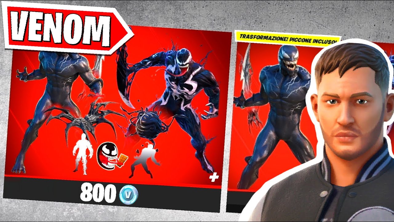 HO PRESO VENOM & EDDIE BROCK A 800 VBUCKS! BUNDLE SUPER SCONTATO!