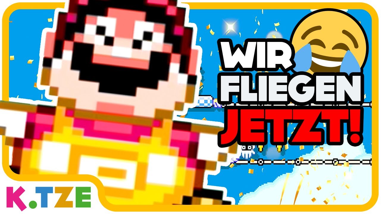 Mario pupst im Flug! 😂💩 Super Mario Maker 2 für Kinder | Folge 16