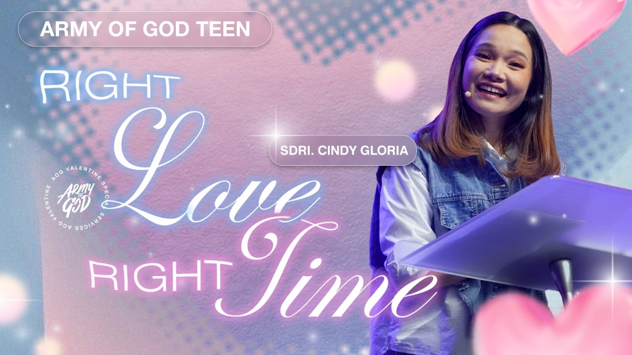 Right Love Right Time - Sdri. Cindy Gloria