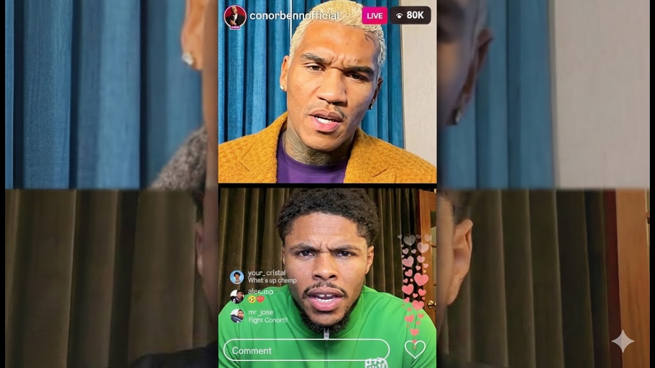 LIVE Boxing Chaos! Shakur Stevenson Calls Out Conor Benn