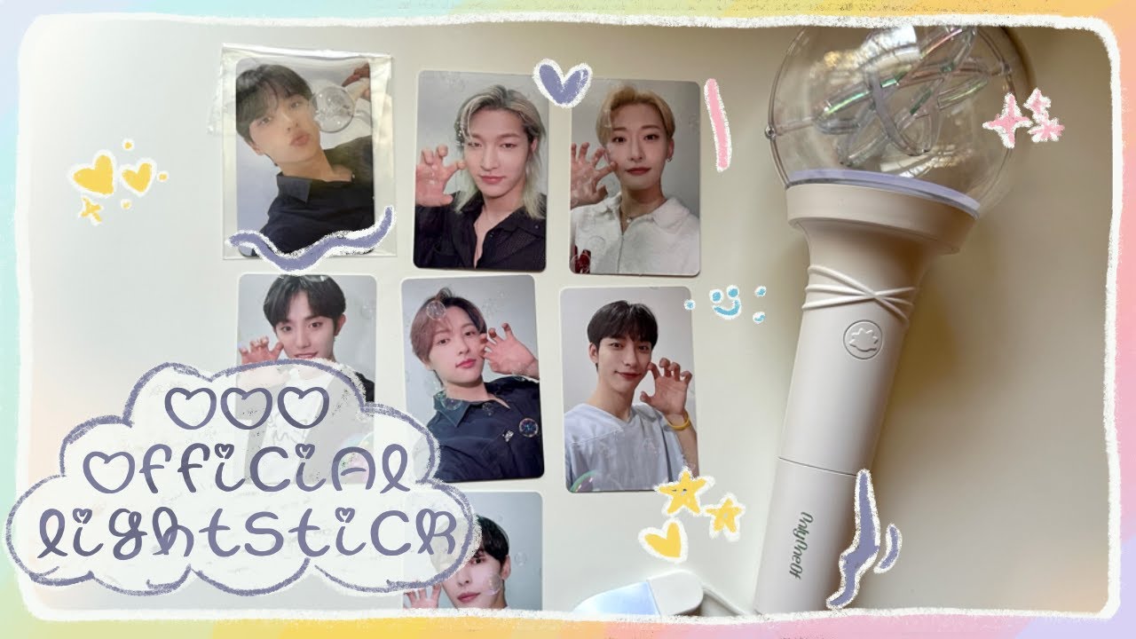 unboxing onlyoneof official lightstick