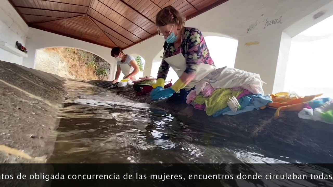 Reportaje de las Lavanderas de Tierras Blancas, Lanzarote (Valleseco)