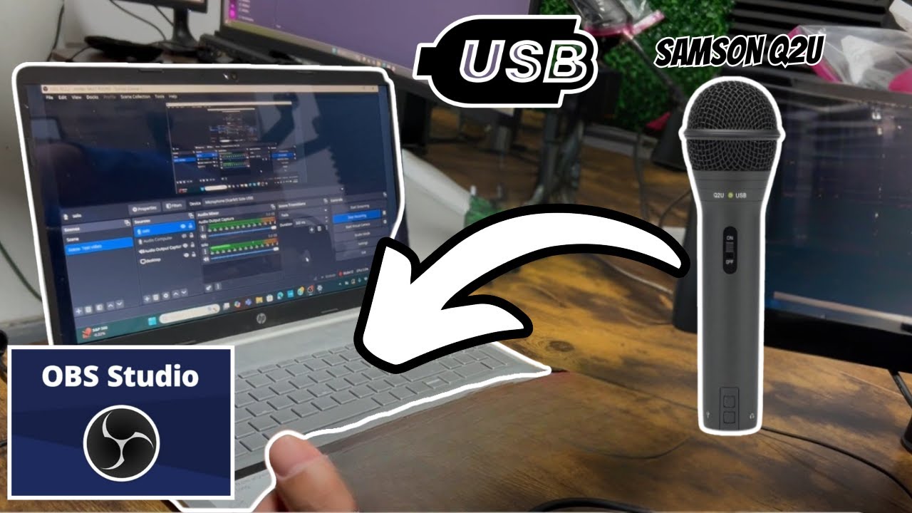 How to Set Up Your Samson Q2U Microphone with OBS – Simple USB Setup Tutorial