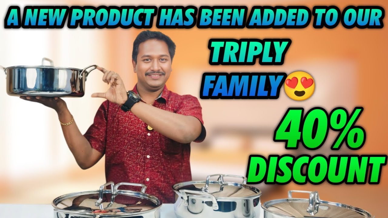A New Product has been added to Our Triply Family😍 Introducing Offer 40% Discount