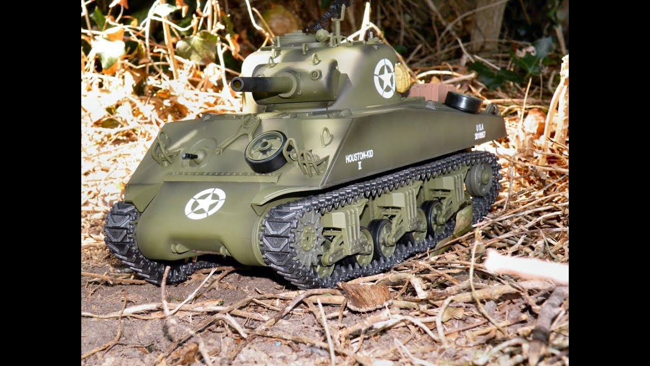 Обзор танка Sherman M4A3, Waltersons Heng Long 1/16 RC