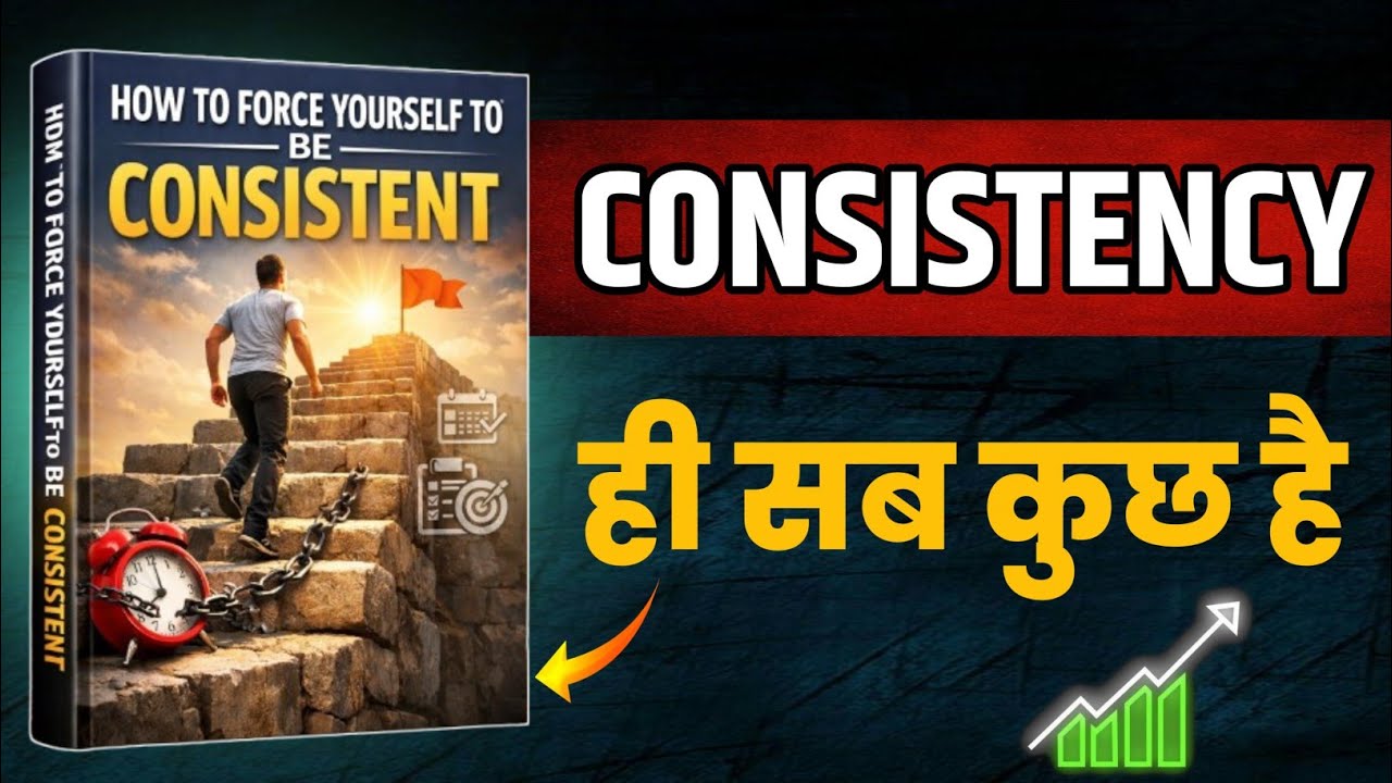 How to Force Yourself to Be Consistent | Discipline & Habits Audiobook Summary