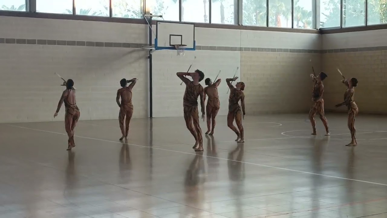 Actuació del Club Twirling Alfacs