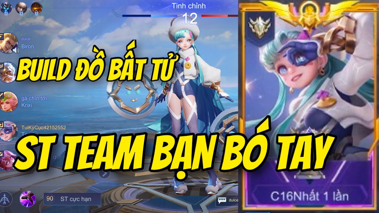 LEO CHIẾN TƯỚNG CÙNG TEERI | BUILD ĐỒ BẤT TỬ KEERA BÓ TAY