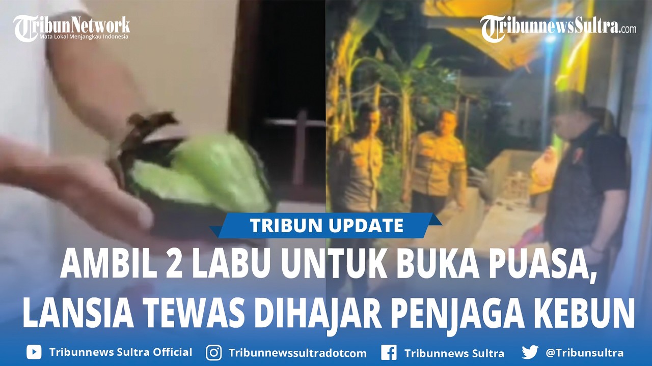 Ambil 2 Labu Siam untuk Buka Puasa, Lansia Tewas Dihajar Penjaga Kebun di Cianjur