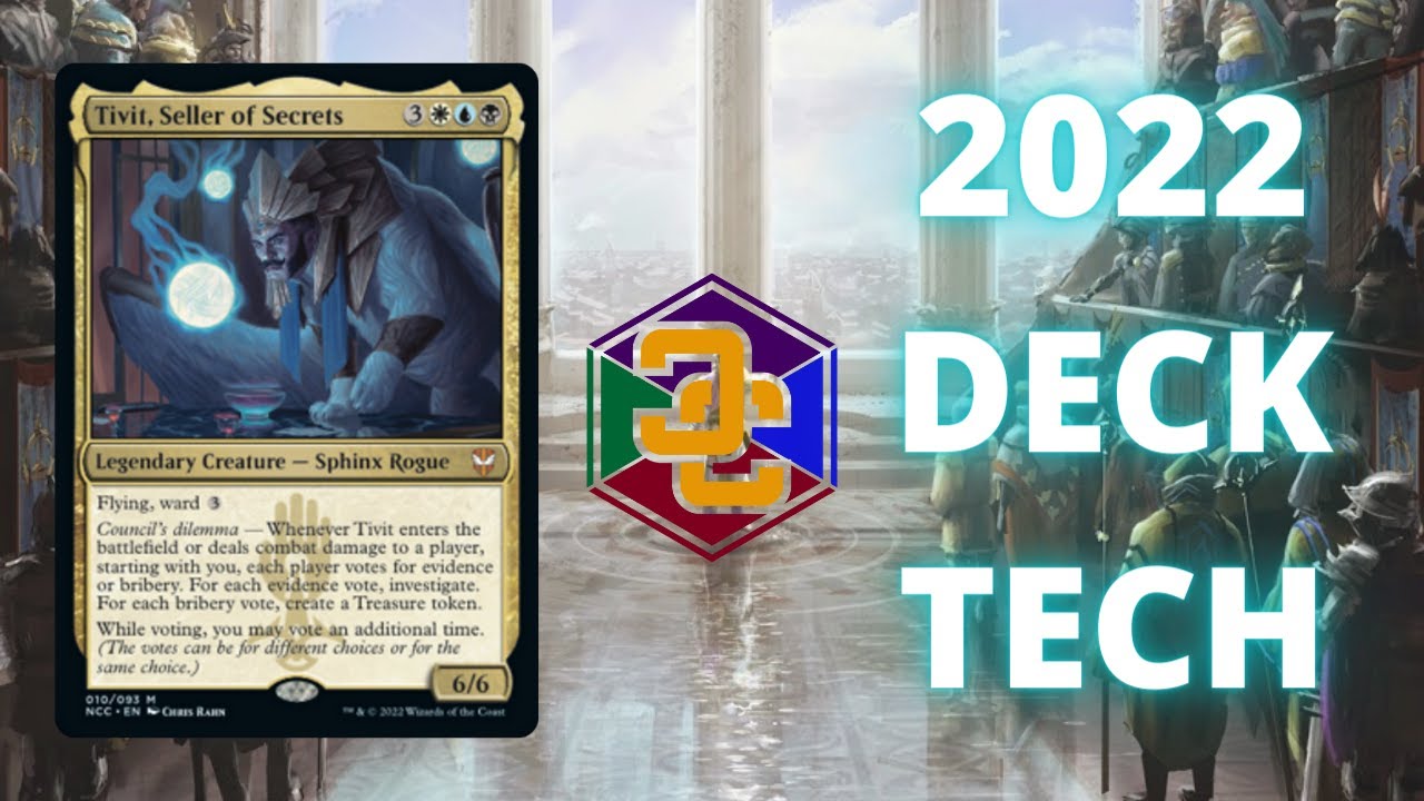 Artifact Tokens | ETB | Control | Tivit, Seller of Secrets (Commander/EDH Deck Tech)