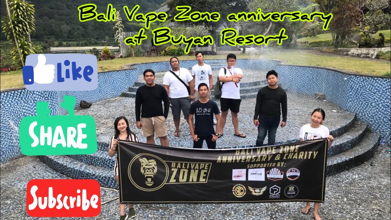 Bali Vape Zone anniversary at Buyan Resort