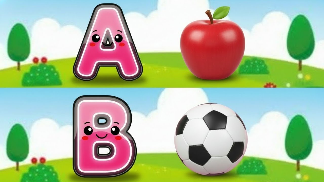 ABC Rhymes for Toddlers|ABC Phonics Song | A for Apple|B for Ball | Learn ABC Alphabet Song for Kids