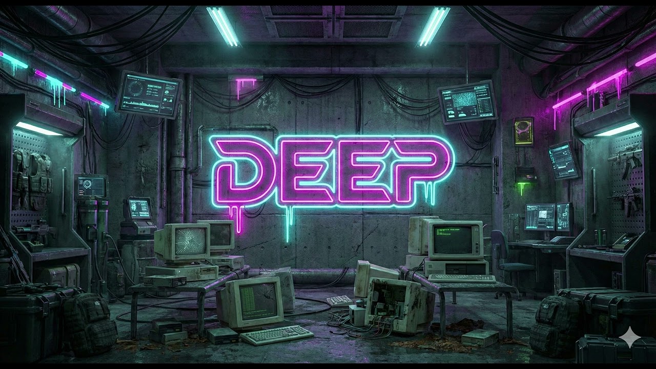 DEEP — Cyberpunk Bunker Lo-fi [ Deep Focus / Isolation Beats ]