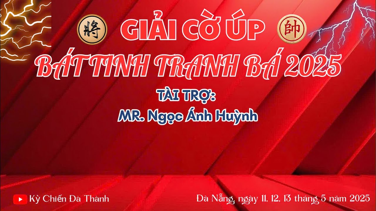 Bán Kết Giải Cờ Úp Bát Tinh Tranh Bá - Bùi Chu Nhật Triều vs Nguyễn Thanh Tùng - 5p3s chạm 9.