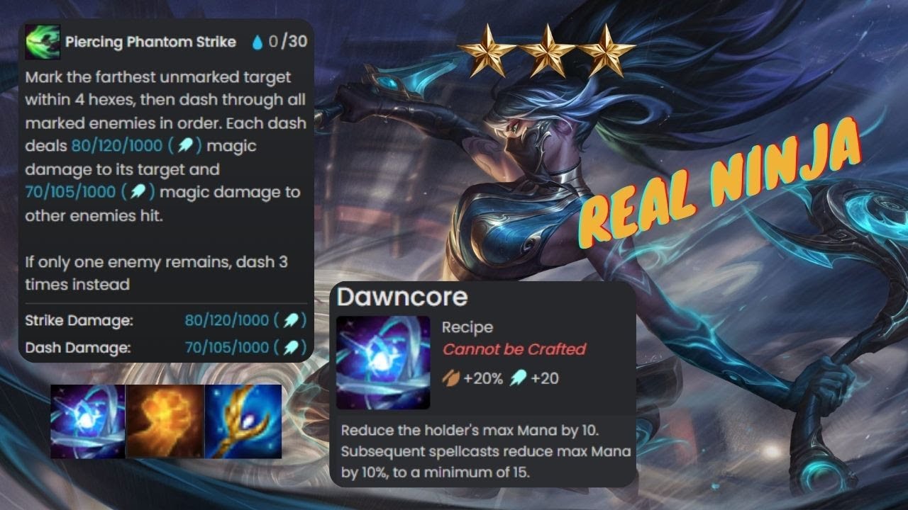 (DTCL) AKALI + LÕI BÌNH MINH THOẮT ẨN THOẮT HIỆN QUÉT SẠCH ĐỐI THỦ