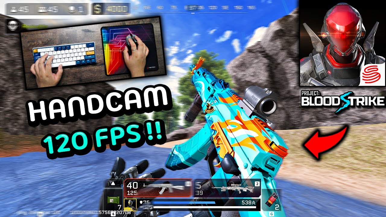 [Handcam] Project Bloodstrike PC 120 FPS | Battle Royale - The Valley (Keyboard ASMR)