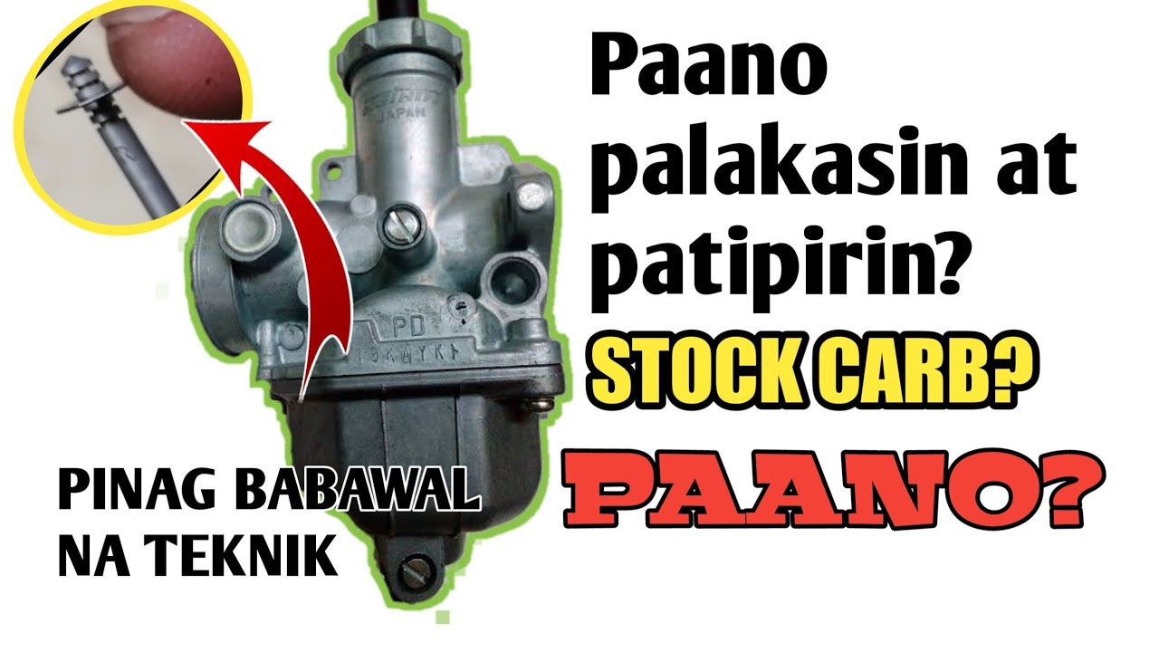 Paano palakasin ang motor? | TMX155 carburetor adjusment