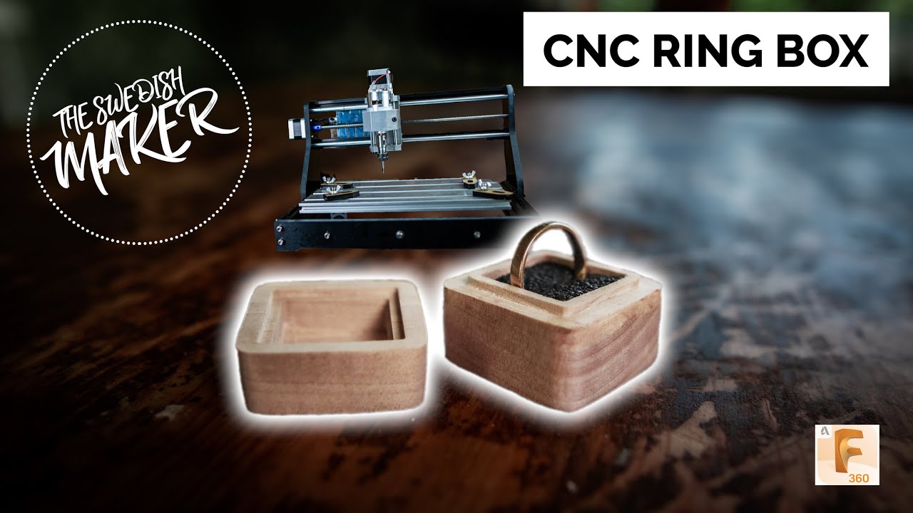 DIY Ring Box Using a CNC - 3018 Pro