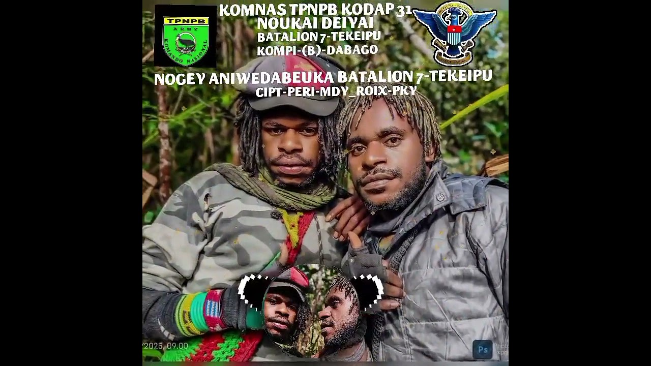 LAGU PERJUANGAN PAPUA KOMNAS TPNPB 2025-Nogey Ani Wedabeuka Batalin 7-Tekeipu Kompi Dabago