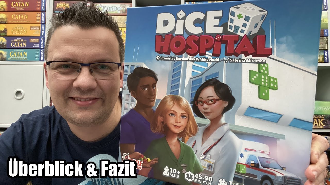 Dice Hospital - Übernehme die Leitung des Krankenhaus - ab 10 Jahre (Spieleschmiede Projekt)