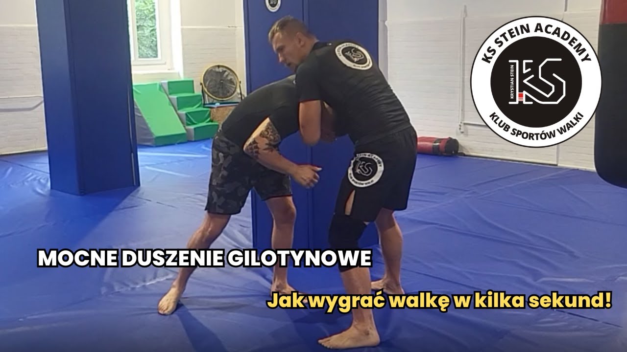 KS Stein Academy - Mocne duszenie gilotynowe - jak wygrać walkę w kilka sekund!