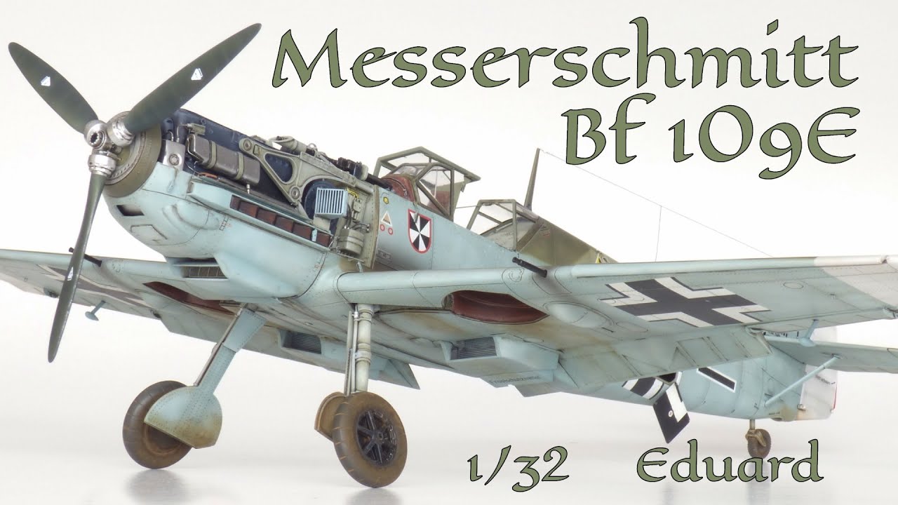 Messerschmitt Bf 109E 1/32 Eduard