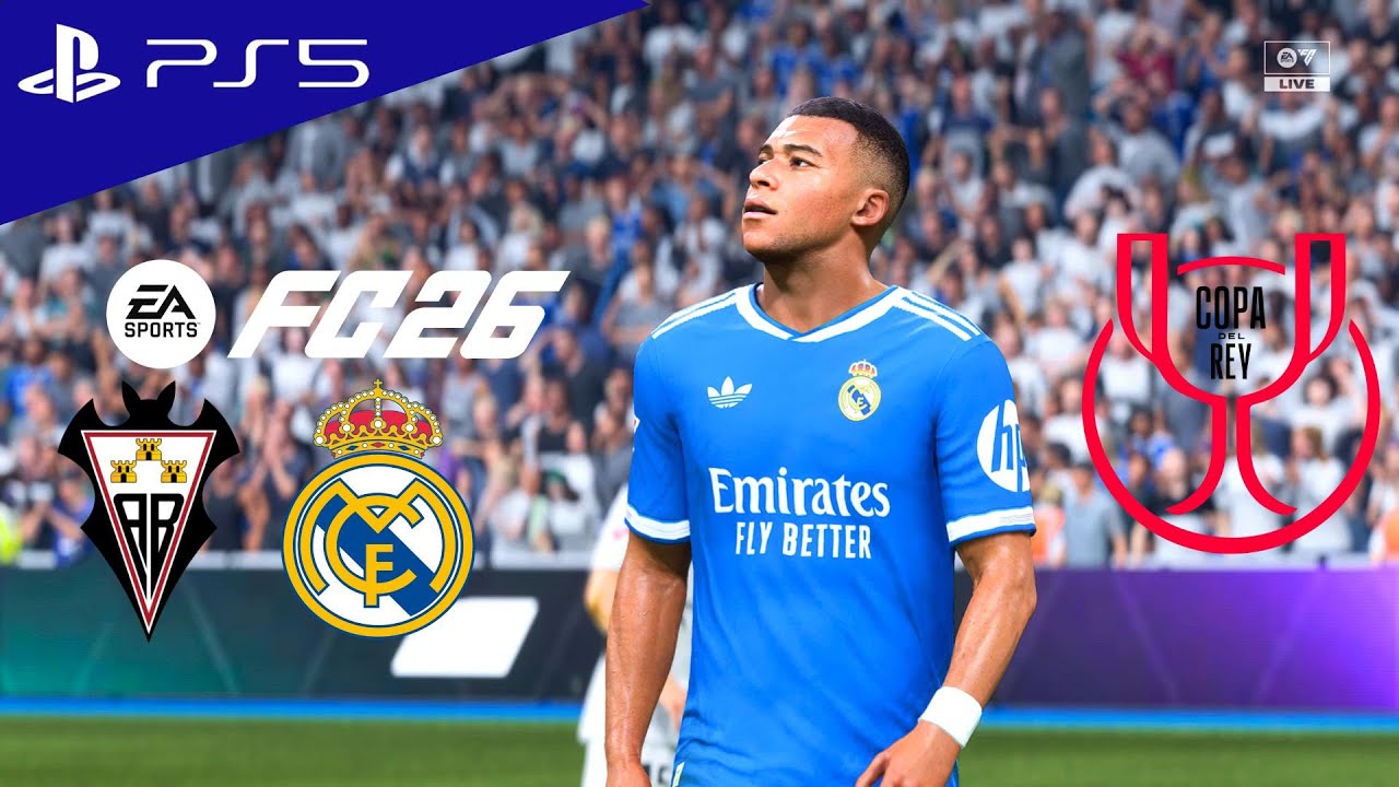 FC 26 - Albacete vs. Real Madrid - Copa del Rey 25/26 Full Match | PS5 [4K60 FPS]